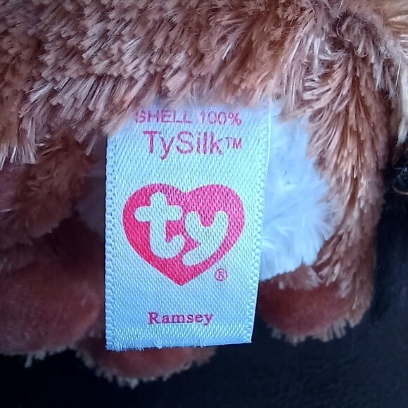 2 Ty Ramsey Unicorn Lion Beanie Boos Ty Silk 2021 Pair Twins - Picture 7 of 8